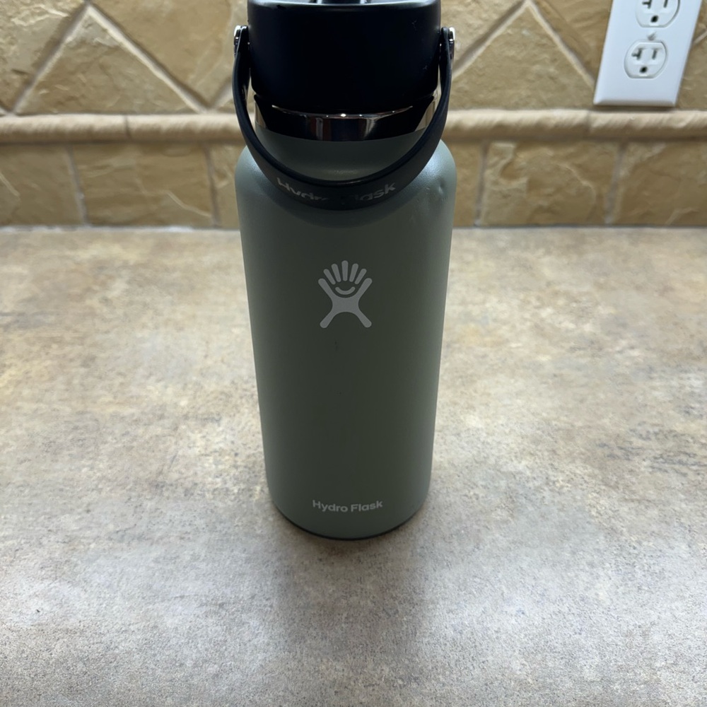 Hydro Flask Gray Water Bottle
